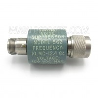 562 Narda Noise Suppressor 0.01-12.4HGz (Pull)