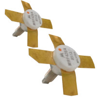 MRF426A Motorola NPN Silicon Power Transistor 25W (PEP) 30 MHz 28V Stud Mount Matched Pair (2) (NOS)