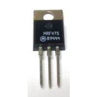 MRF475 Motorola NPN Silicon Power Transistor 12W 30 MHz 13.6V (NOS) (Sub for 2SC1969, 2SC2312)