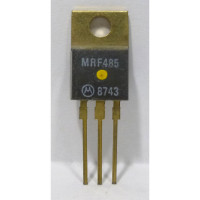 MRF485 Motorola NPN Silicon RF Power Transistor 28V 30 MHz 15W (PEP) High Beta (NOS)