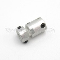 Nylon Flex Shaft Coupler 1/8" to 1/4" (NOS)