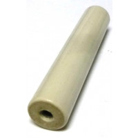 NL523W02-020 Glazed Ceramic Standoff Insulator 2 1/2" Long x 1/2" Diameter (NOS)