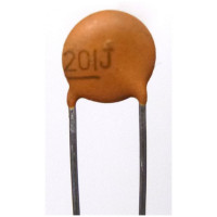 NP0-200 Ceramic Disc Capacitor 200pf