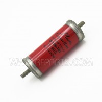0F100-103 Plastic Capacitors Glass Body Oil-filled Capacitor .01mfd 10kvdcw (Pull)