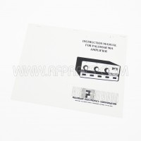 Instruction Manual for the Palomar 90A  Linear Amplifier