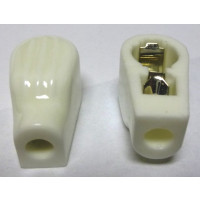 PLCAP2  Ceramic Plate cap for tubes with plate diameter of 0.35": 6146B / 6146W / 6LQ6 / 6LF6 / 8950 tubes