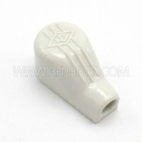 PLCAP3N National Ceramic Plate Cap for Tubes with Plate Diameter of 1/4" (Pull)