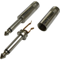 752A  1/4" Stereo Plug Adapter to 1/4" Mono Plug