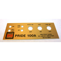 PRIDEFACE100A Pride Replacement Faceplate for 100A