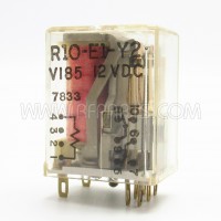 R10-E1-Y2-V185 Potter & Brumfield DPDT Relay 12v with Solder Terminals (NOS)