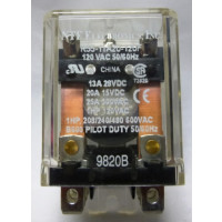 R55-11A20-120F NTE Electronics DPDT Coil Relay 20a 15vdc 120vac