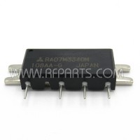 RA07M3340M Mitsubishi RF Module 330-400 MHz 7 Watt 7.2V (NOS)