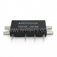 RA07N3340M Mitsubishi RF Power Module 330-400 MHz 7 Watt 9.6V (NOS)