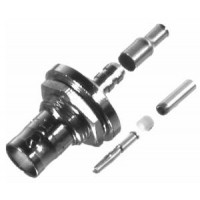 RFB-1117-BT-03 RF Industries BNC Female Crimp Bulkhead Connector for Cable Group B