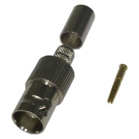 RFB-1124-1X RF Industries BNC Female Crimp Connector for Cable Group X