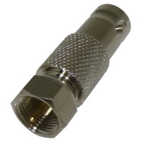 RFB-1144 RF Industries BNC Female to F Male Between Series Adapter