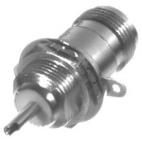 RFN-1022-3 RF Industries Type-N Female Bulkhead Chassis Connector