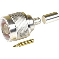 RFN-1904-1S Type-N Male Clamp Connector 75 Ohm for Cable Groups D, S, G, T