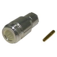 RFN-1025-1 RF Industries Type-N Female Clamp Connector for Cable Group C, C1