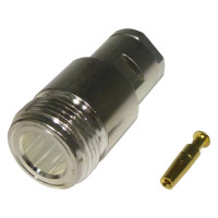 RFN-1026-1X RF Industries Type-N Female Clamp Connector for Cable Group X