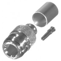 RFN-1028-SI RF Industries Type-N Female Crimp Connector for Cable Group I