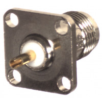 RFT-1210 RF Industries TNC Female 4 Hole Connector