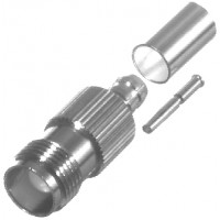 RFT-1217-X RF Industries TNC Female Crimp Connector for Cable Group X