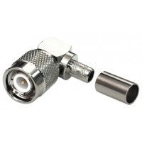 RFT-1218-X RF Industries Right Angle TNC Male Crimp Connector for Cable Group X