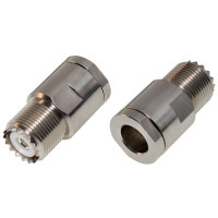 RFU-520-I RF Industries UHF Female Clamp (SO239) Connector for Cable Group I
