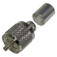 RFU-507-STF RF Industries UHF Male Crimp (PL259) Connector for Cable Group F