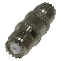 RFU-629 RF Industries Mini-UHF Female to Female Barrel IN Series Adapter 