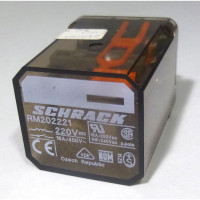 RM202221 Relay, DPDT, 16a 220v, Schrack