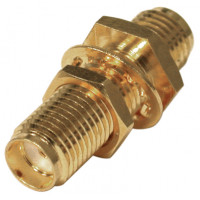 RSA-3410-1 RF Industries SMA Female to Female Bulkhead In Series Adapter