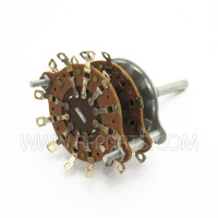 S2-1325L Northern Radio Rotary Switch 2 Sections 6 Positions (NOS/NIB)