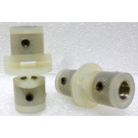 164 HH Smith Semi-Flexible 1/4" Shaft Coupler