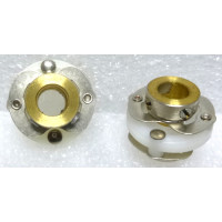 SC12 JHMC (EM1-0800) Shaft Coupler PTFE Center Semi-Flexible 1/4" Shaft 