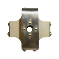 SC7  Glazed Ceramic Shaft Coupler, Heavy Duty, 3/8" Shaft