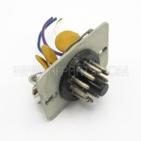Amphenol 11-pin Chassis Connector with Mounting Flange (Pull)