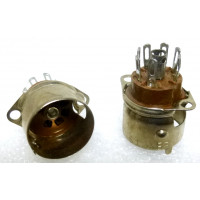 SK7-MINI-SH-E Socket 7 Pin Miniature with Shield (NOS)