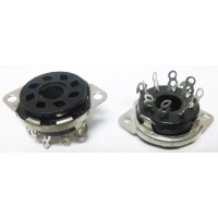 SK8PL Cinch 8 Pin Octal Phenolic Socket with Mounting Flange