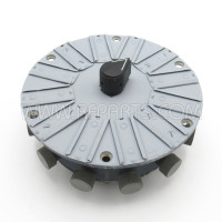 Custom SP12T Manual Type-N RF Coaxial Switch with Weather Caps (Pull)