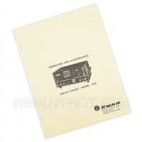 Operation and Maintenance Manual for the Swan Cygnet Model 270 