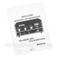 Installation Operation and Maintenance Manual for the Swan 1200-X Linear Amplifier