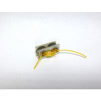 T1/4-W4 Messenger #43 Material Ferrite Transformer 1/4" with PTFE Wire (NOS)