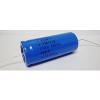 TVA1718  Sprague "ATOM" Axial Lead Electrolytic Capacitor 100uf 450vdc 