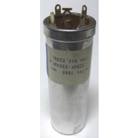 TVL1645 Sprague Capacitor 320 uf 350v Twist Lock Metal Can
