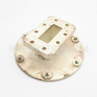 UG-344/U Cover Flange to CMR112 Contact Flange Waveguide Adapter (NOS)