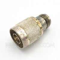 UG213A/U ITT Cannon LN Male to Type-N Female Between Series Adapter (Pull)