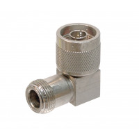 UG27D/U IN Series Right Angle Adapter Type N Male to Female (Pull)