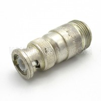 UG349B/U Winchester N-Type Jack to BNC Plug Between Series Adapter (Pull)